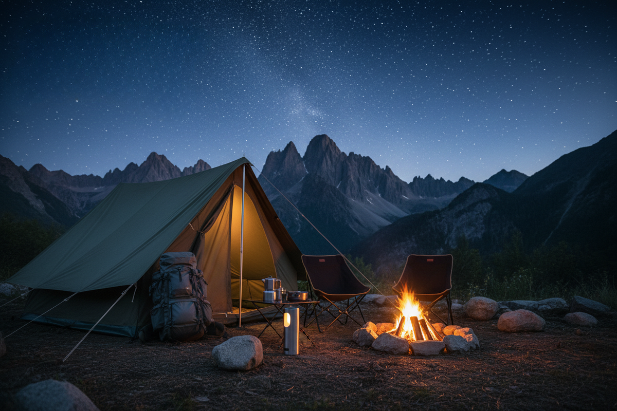 Camping de aventura
