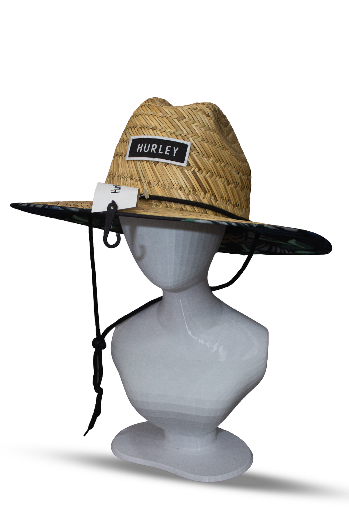sombrero Hurley de playa con estampado