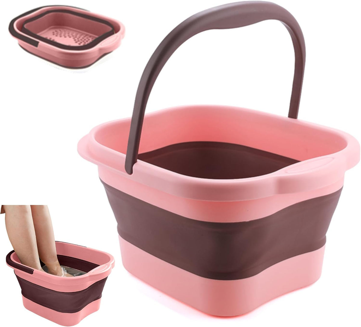 Tobo plegable para pies 20 Litros