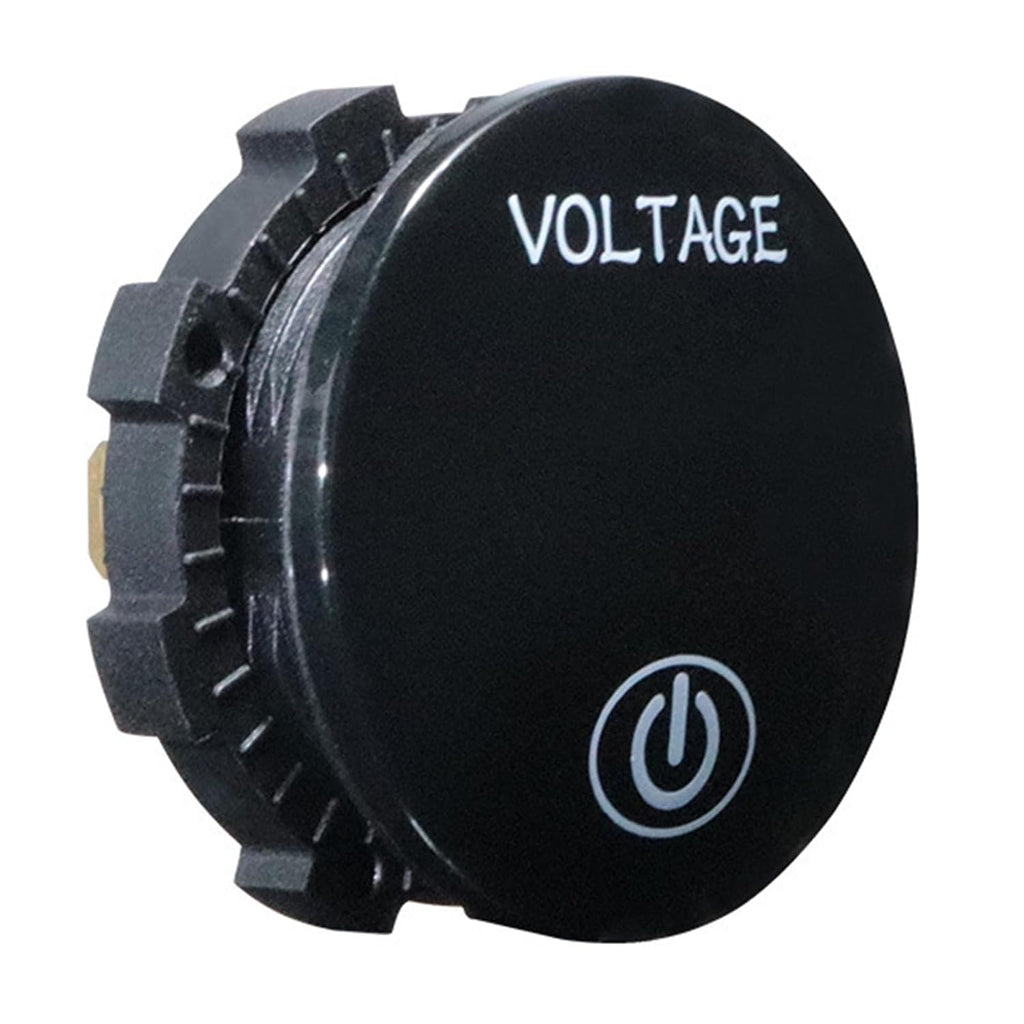 Medidor de voltaje led azul para 12v y 24v