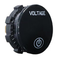 Medidor de voltaje led azul para 12v y 24v