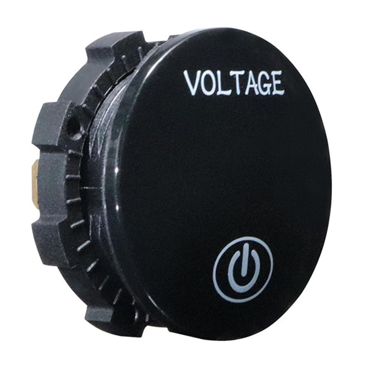 Medidor de voltaje led azul para 12v y 24v