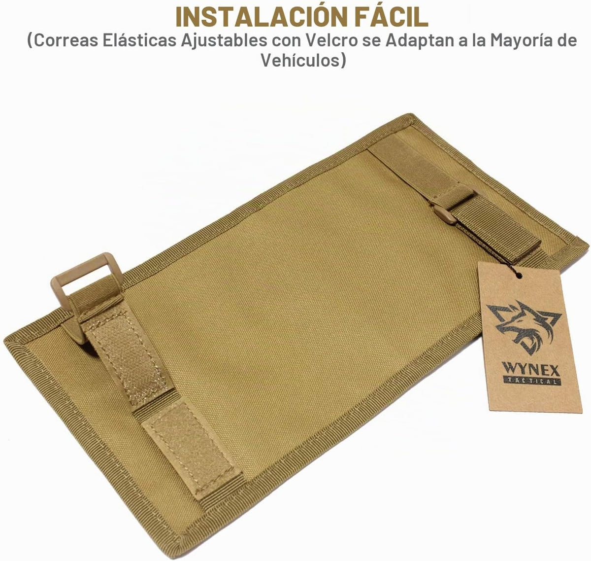 Organizador de visera universal para vehiculos