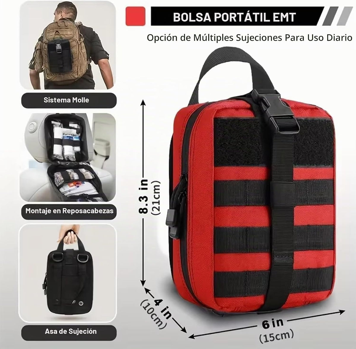 Kit de primeros auxilios IFAK con torniquete