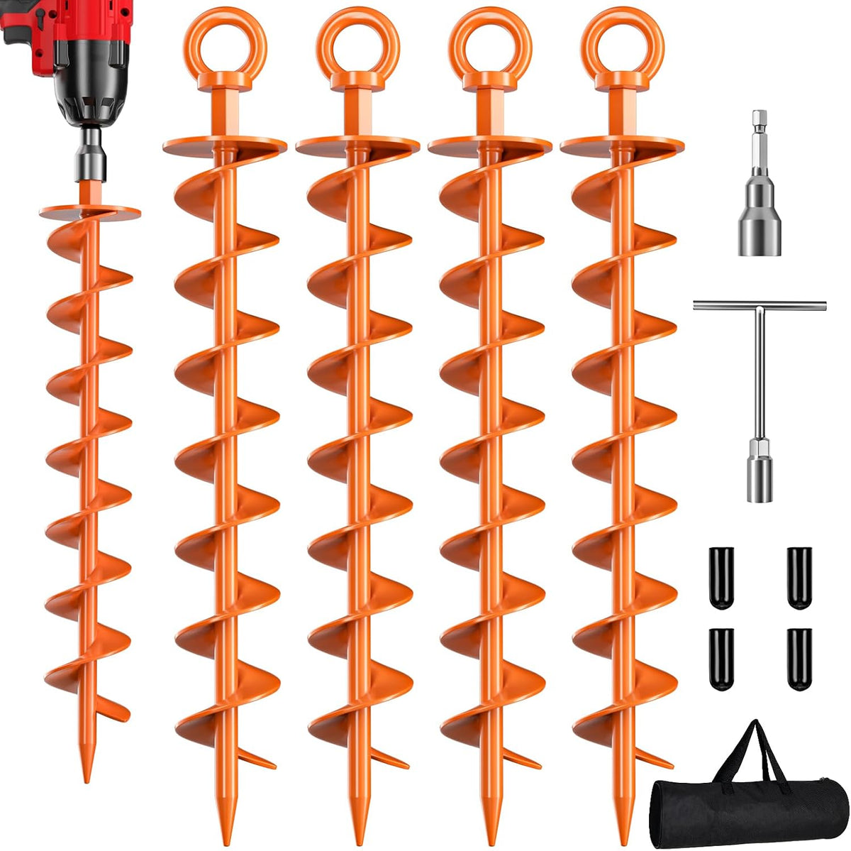Anclajes para carpas toldos y vestier
