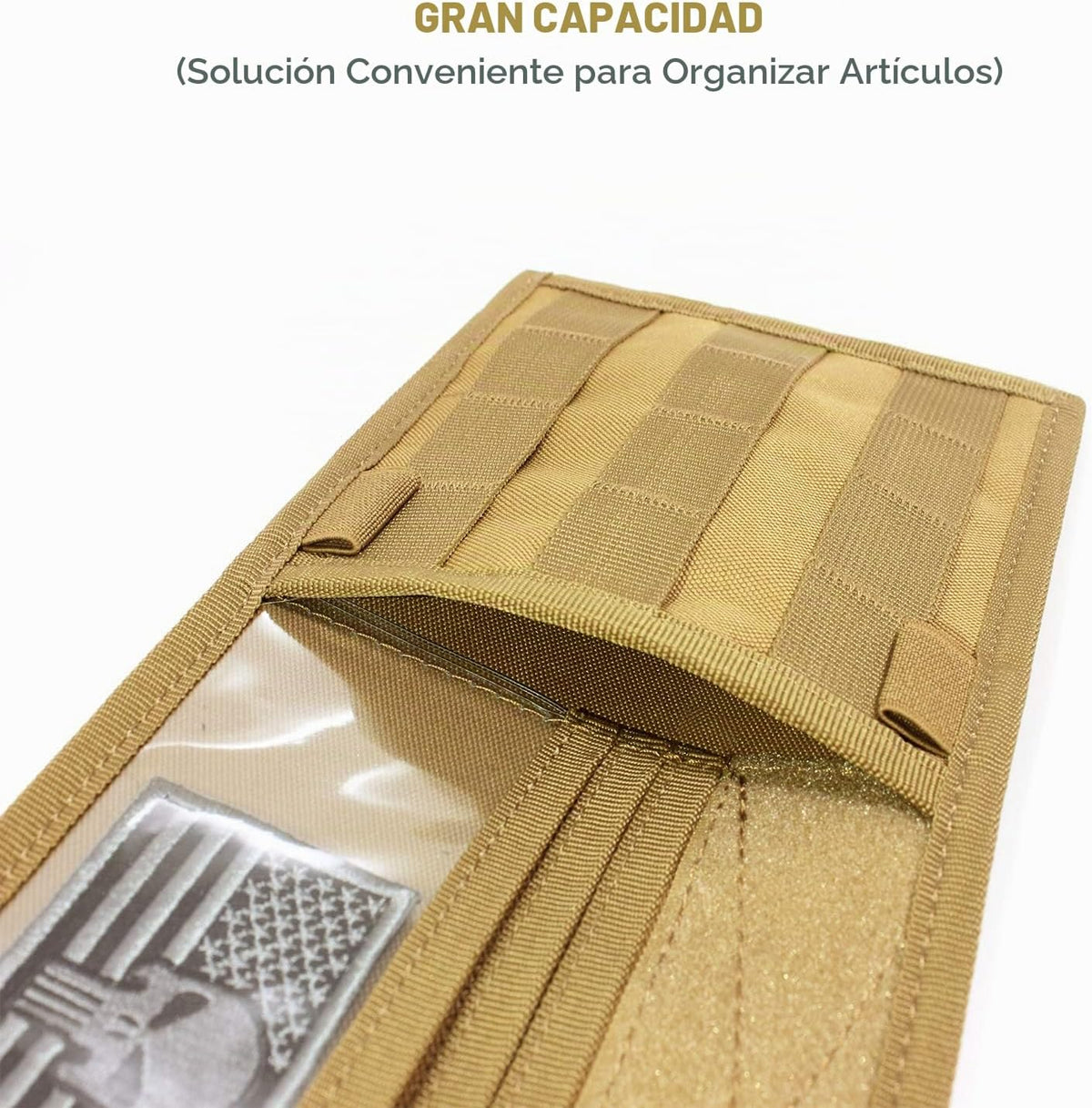 Organizador de visera universal para vehiculos