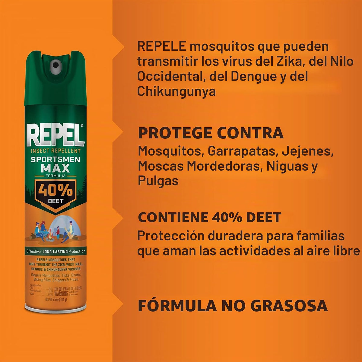 Repel 40% Max spray 230g
