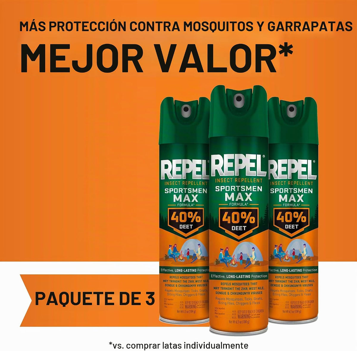 Repel 40% Max spray 230g