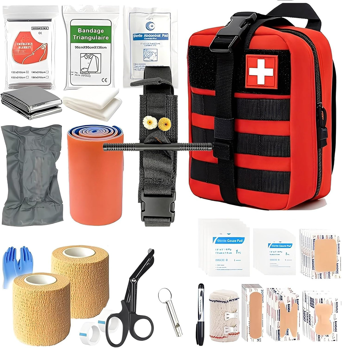 Kit de primeros auxilios IFAK con torniquete