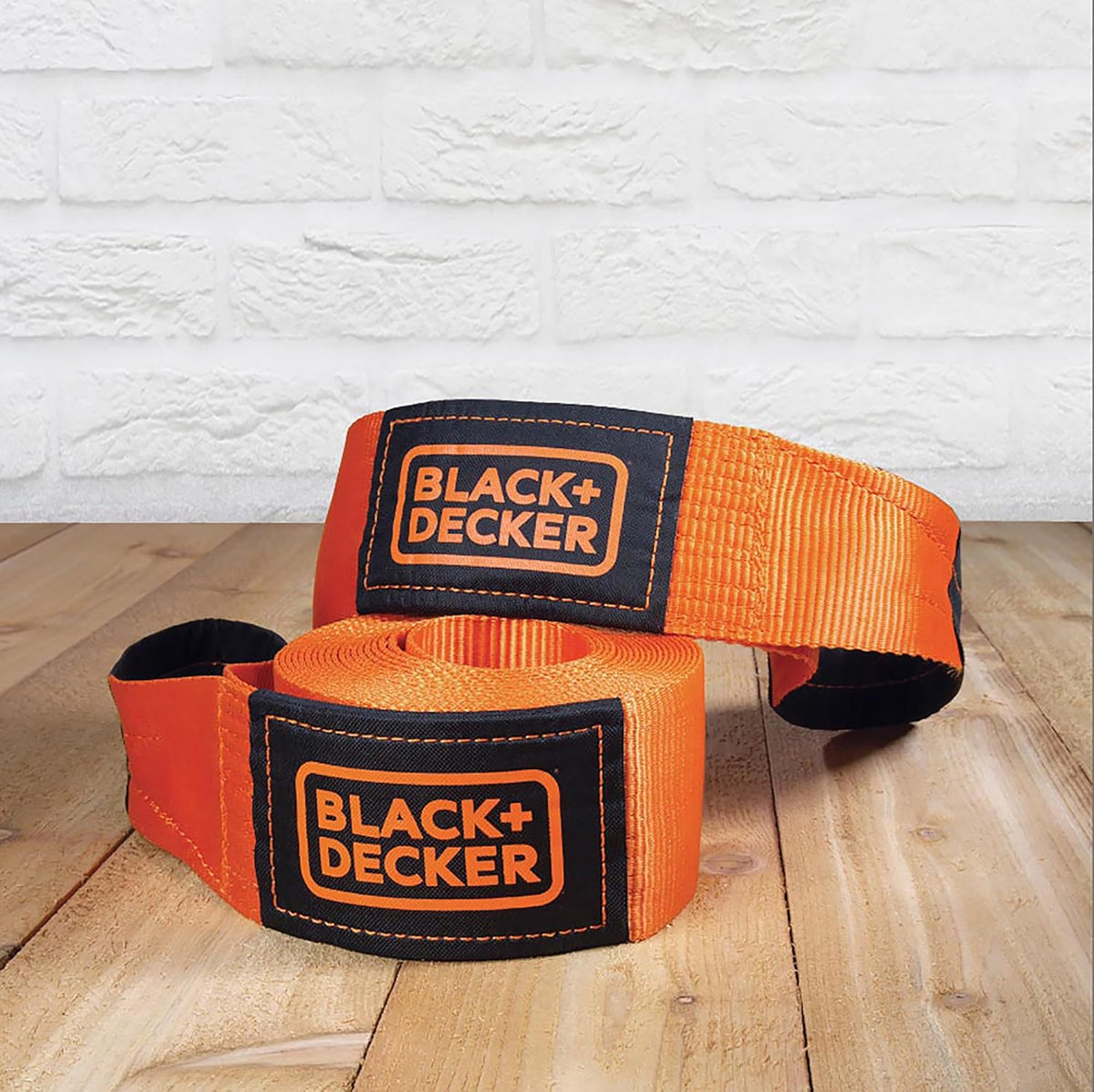 BLACK+DECKER Correa de remolque de recuperación resistente de 4" x 30' con