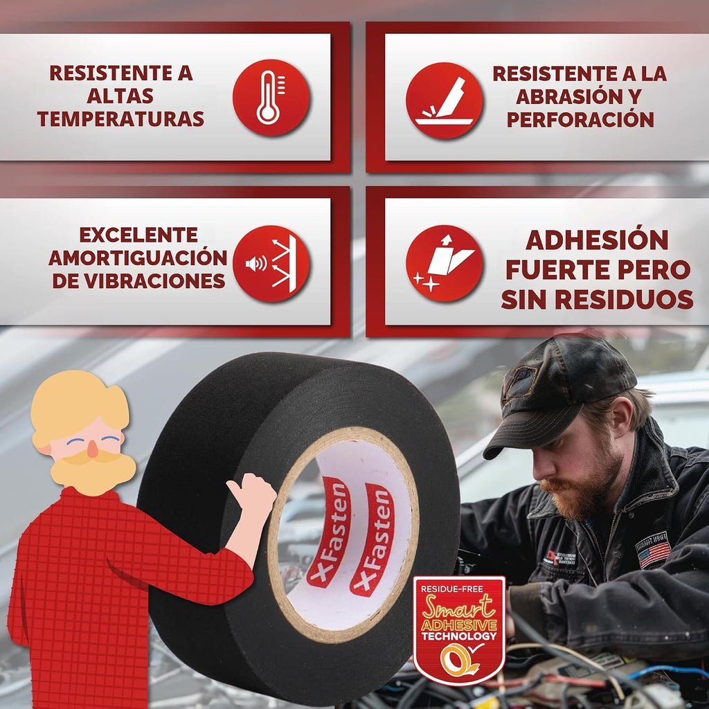 tape para instalación eléctrica