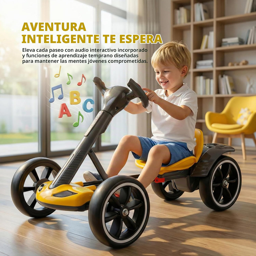 carro go kart a bateria