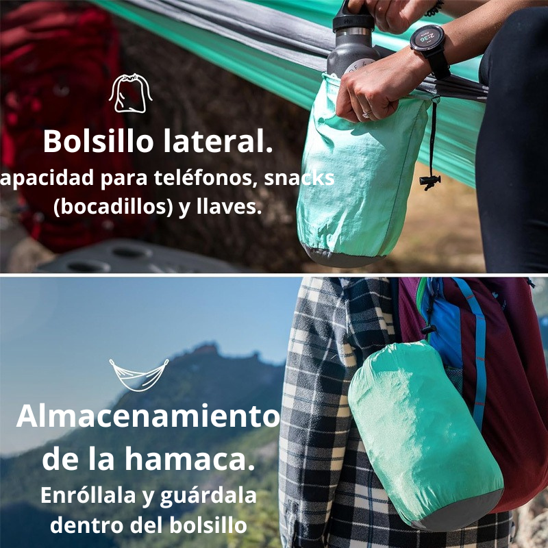 Hamaca individual sin mosquitero hasta 200kg