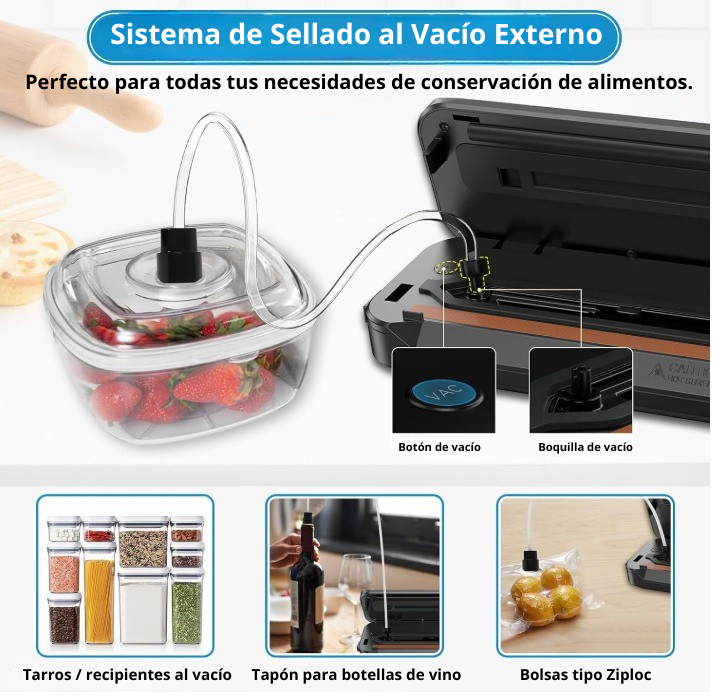 Máquina selladora al vacío