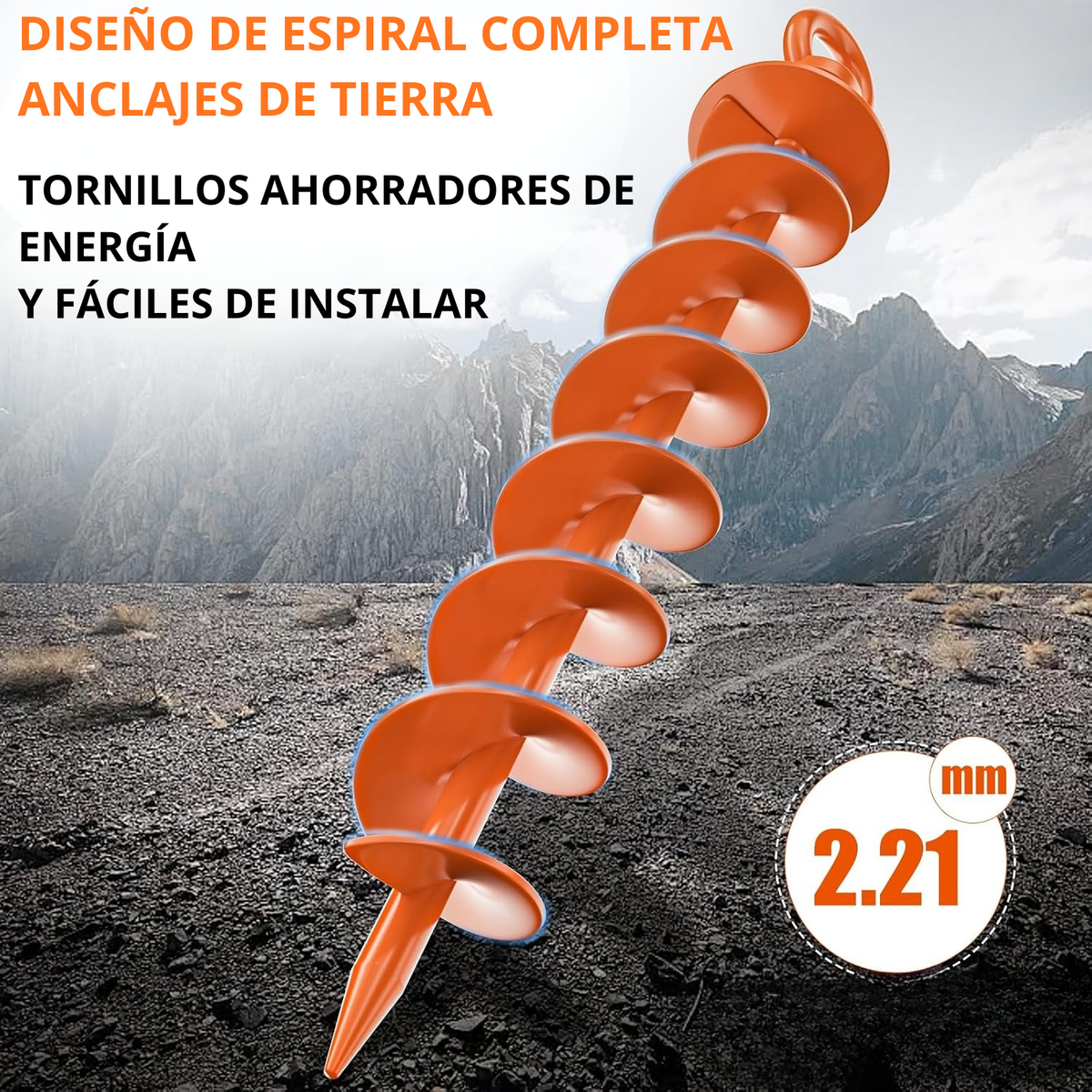 Anclajes para carpas toldos y vestier