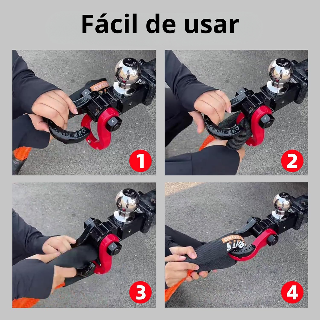 Grilletes de anillo en D Anillos en D de alta resistencia 66138 lb AUTOBOTS