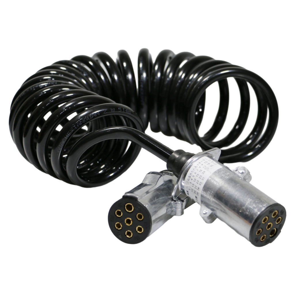 Conector para trailer 7 pines macho y hembra