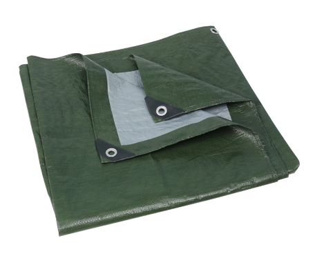 Tarps 3,62mx4,65 m verde