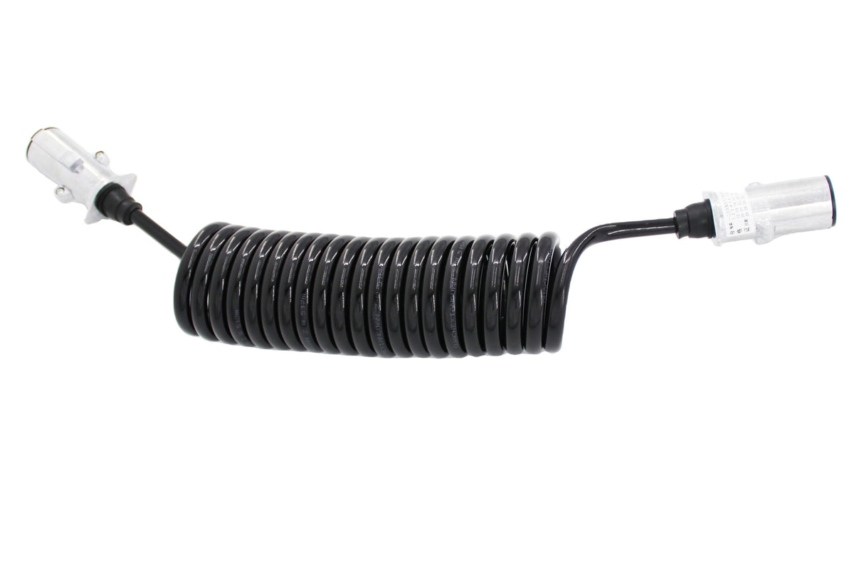 Conector para trailer 7 pines macho y hembra