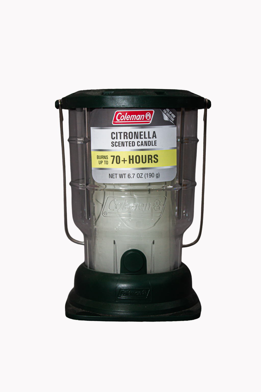 Vela Tipo Lampara De Citronella Coleman 70hrs