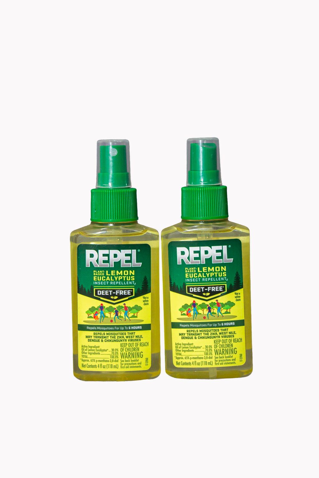 Repel Repelente De Insectos De Eucalipto Y Limón Deet Free locion
