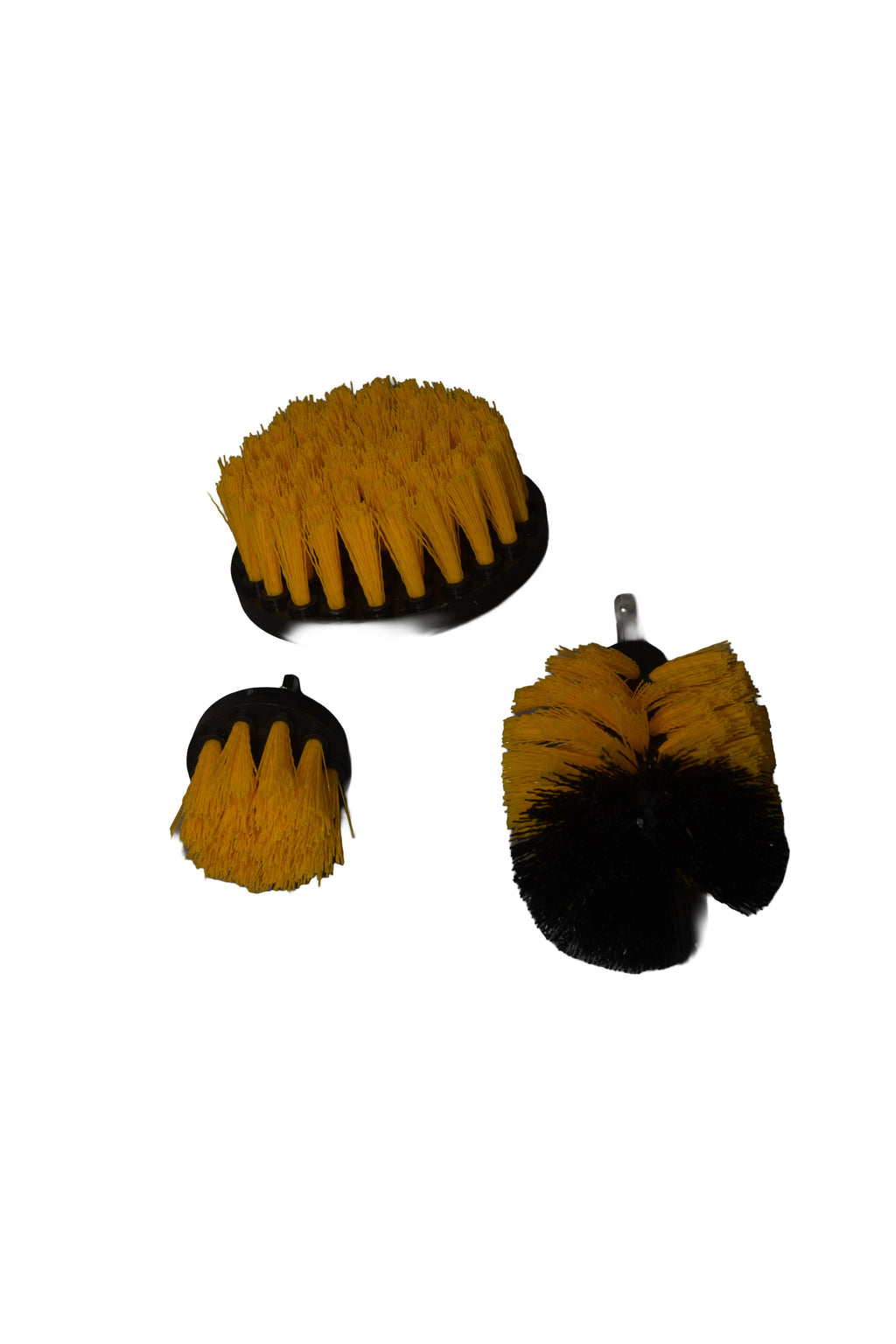 Paquete de 3 cepillos para  taladro