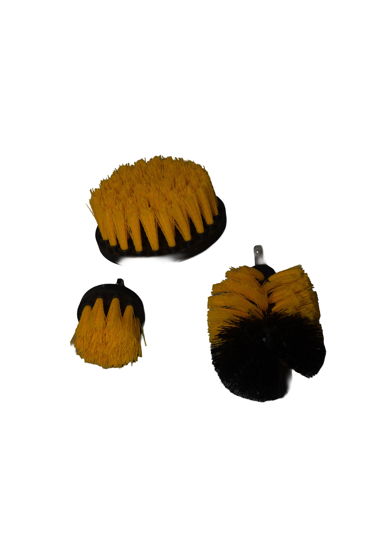 Paquete de 3 cepillos para  taladro
