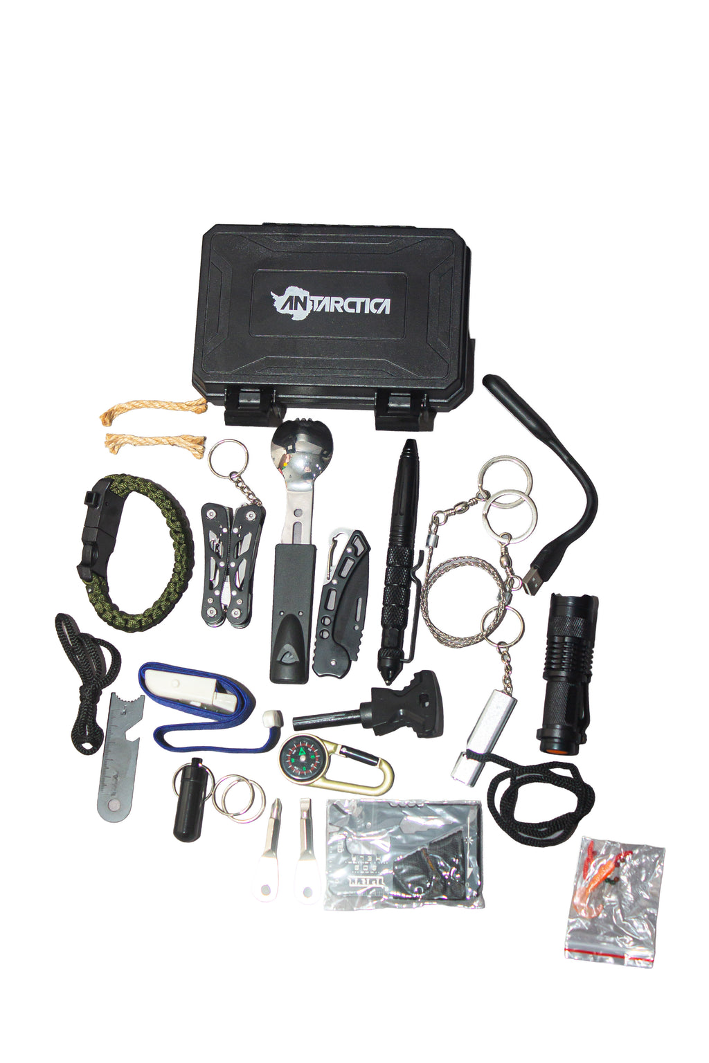 Kit de supervivencia de emergencia 60 en 1