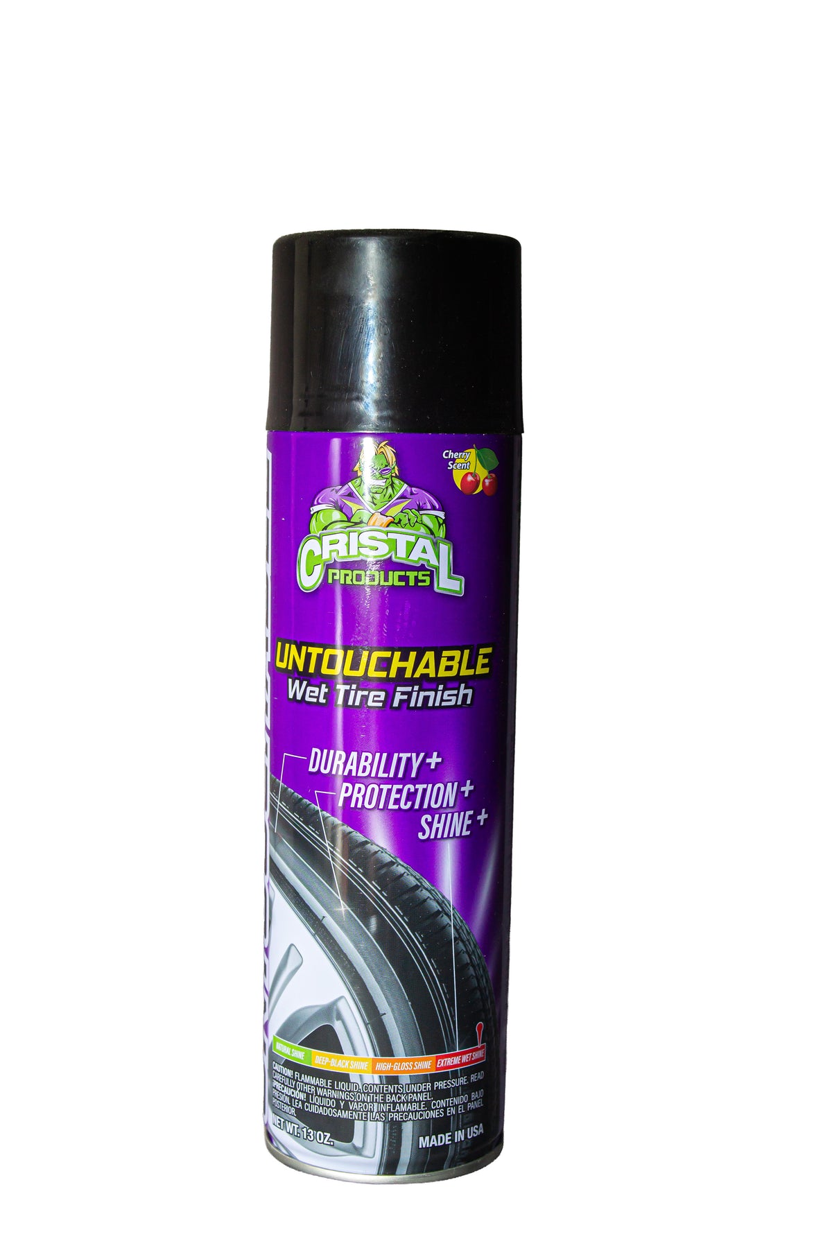 Cristal Spray de brillo de neumáticos con olor a cereza