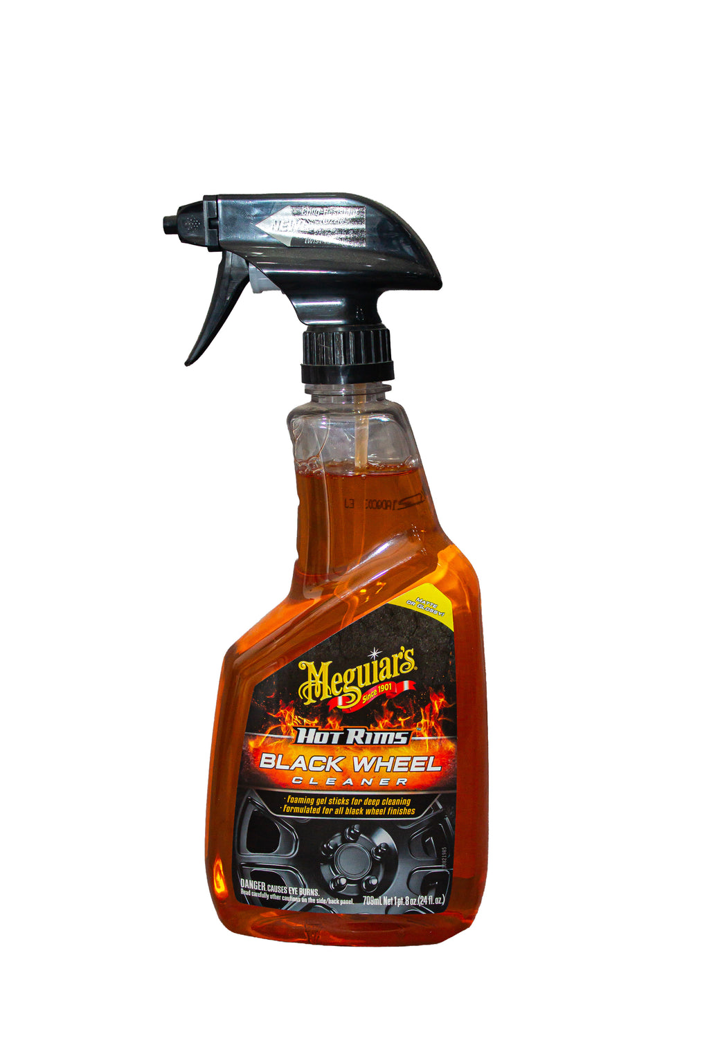 Limpiador De Rines Negros De Meguiars Hot Rims 24oz