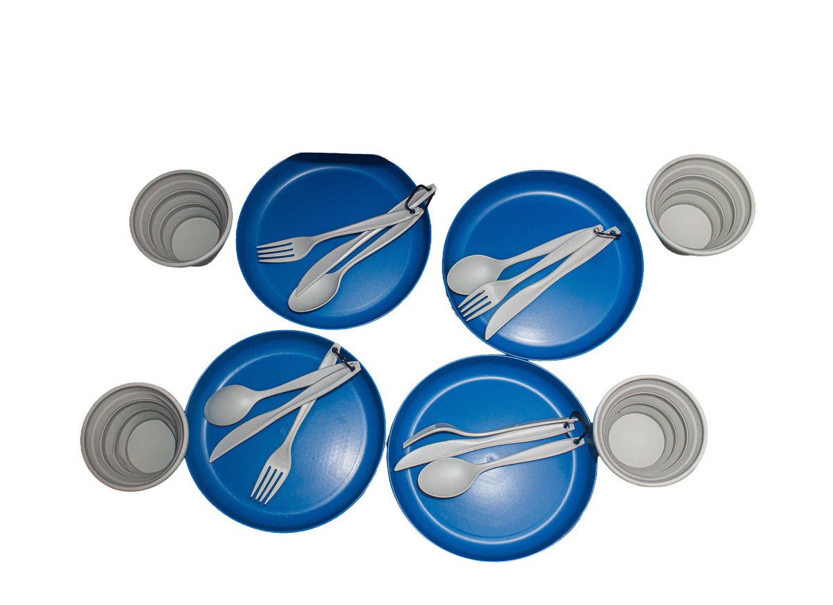 Kit de cubiertos para 4 personas Ozark Trail