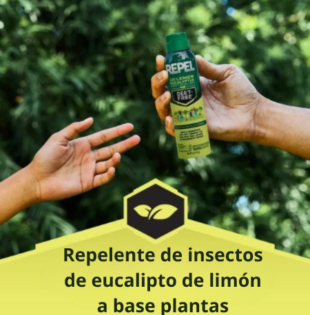 Repelente Repel Deet Free Eucalypto Y Limon Aerosol
