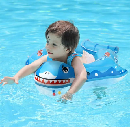 Flotador Para Piscina Niños De 1 A 6 Años tiburon