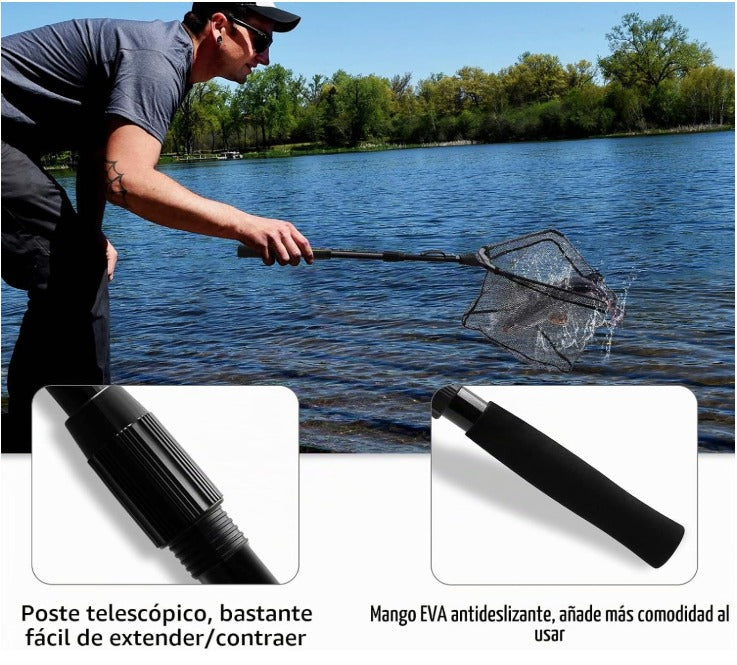 Red de pesca extensible Balck Paw