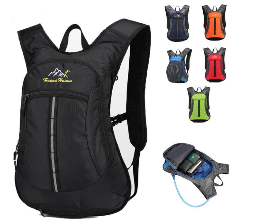Bolso ligero  mochila deportiva sin vejiga