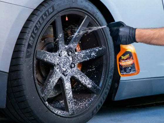 Limpiador De Rines Negros De Meguiars Hot Rims 24oz