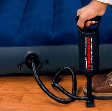 Bomba De Aire De Mano Intex Doble Quick