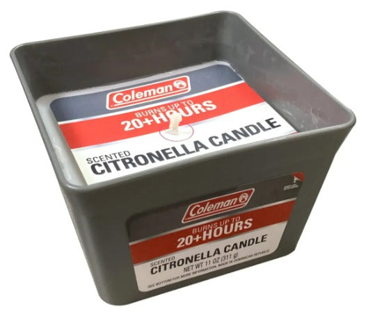 Coleman Vela De Citronela De 2 Mechas 311gr mas de 20 horas