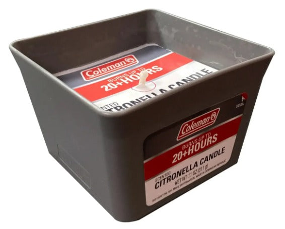 Coleman Vela De Citronela De 2 Mechas 311gr mas de 20 horas