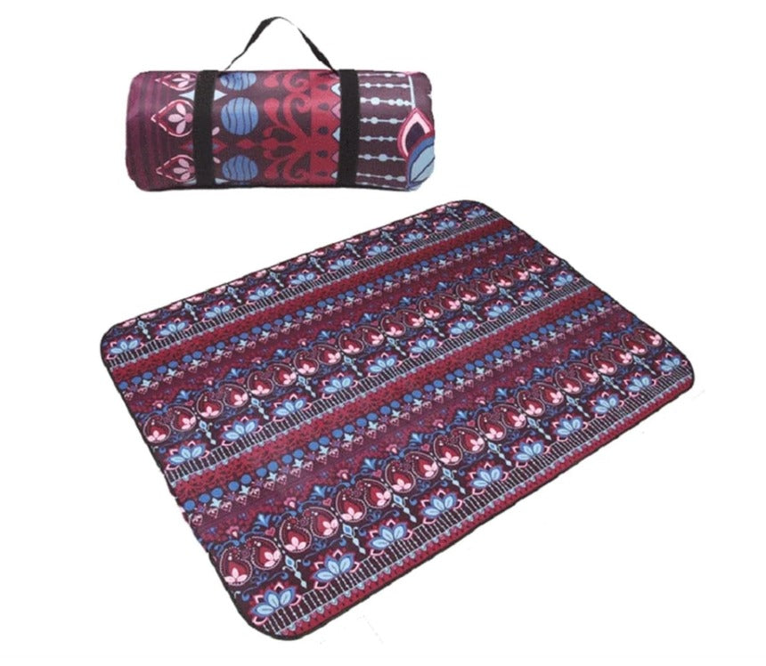 Manta plegable para exteriores: ideal para camping, playa, picnic o juegos