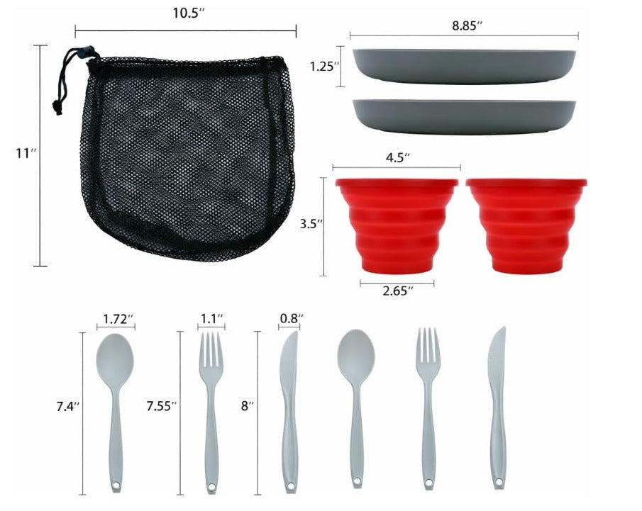 Kit de camping para 2 personas Ozark Trail
