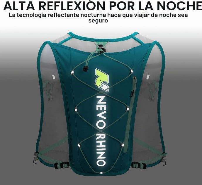 chaleco camelback  de hidratación con bolsa de agua de 1,5 L