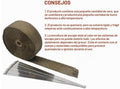 Aislante termico para Headers universal de 10 metros