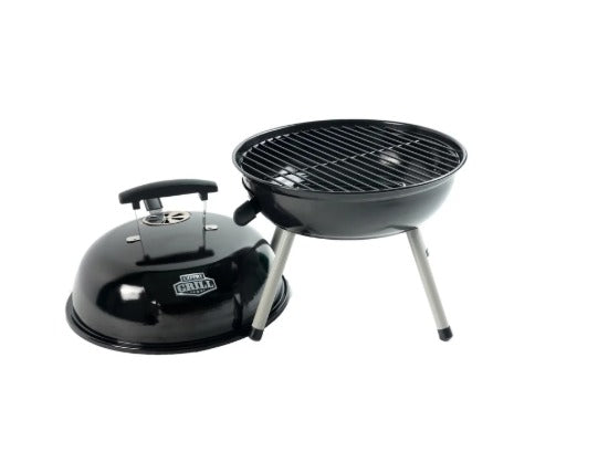 Parrillera Expert Grill Portátil de Carbón de 14.5 in, Negra