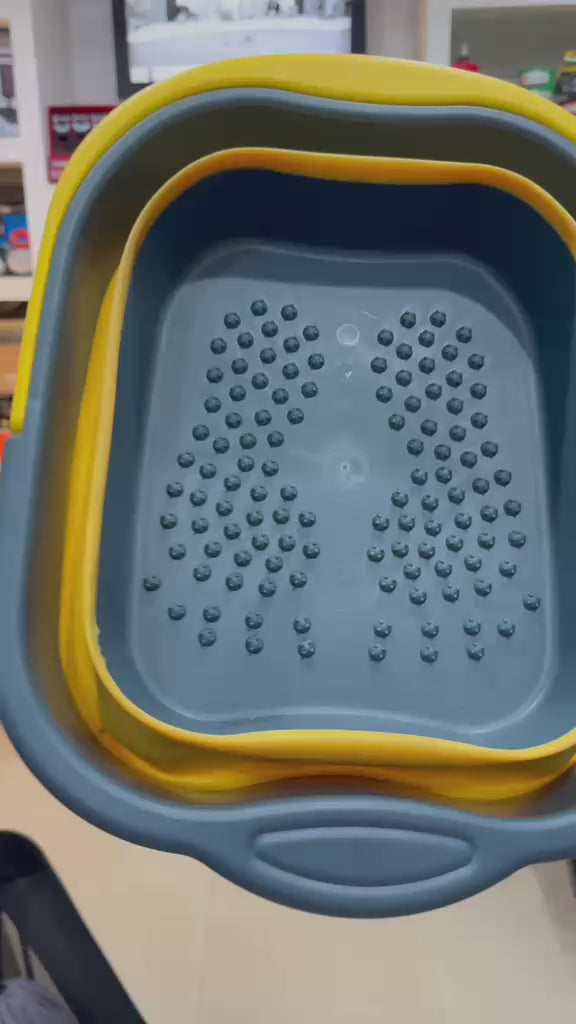 Tobo plegable para pies 20 Litros