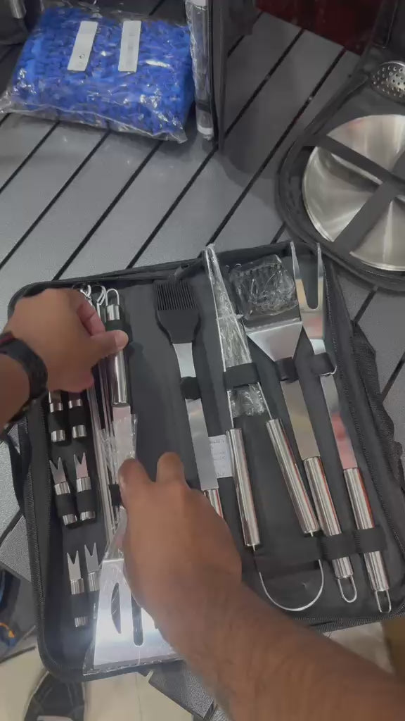 Kit parrillero sencillo 20 pcs