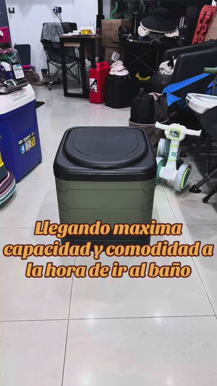 baño poceta plegable Jetshark 150kg