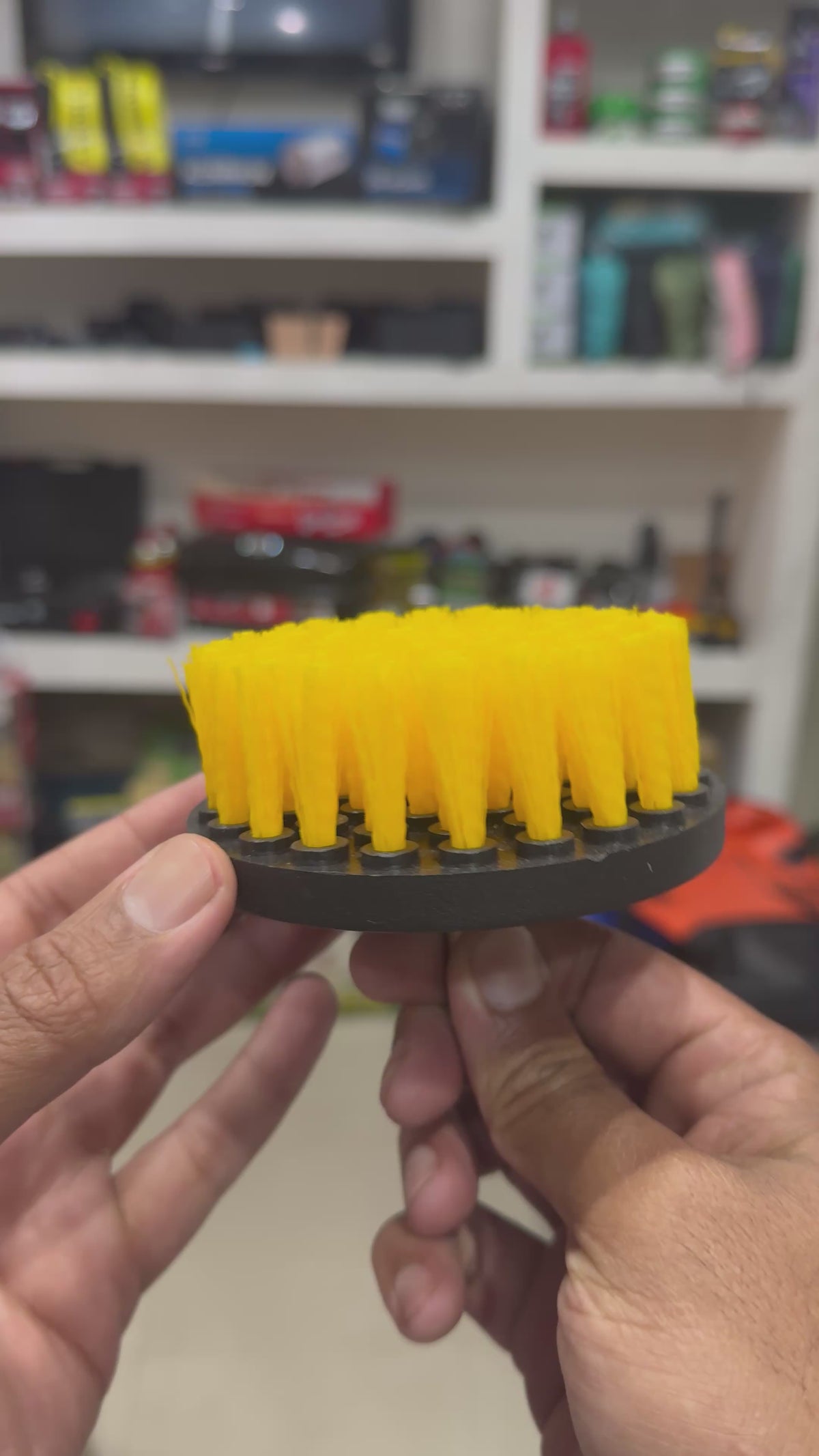 Paquete de 3 cepillos para  taladro