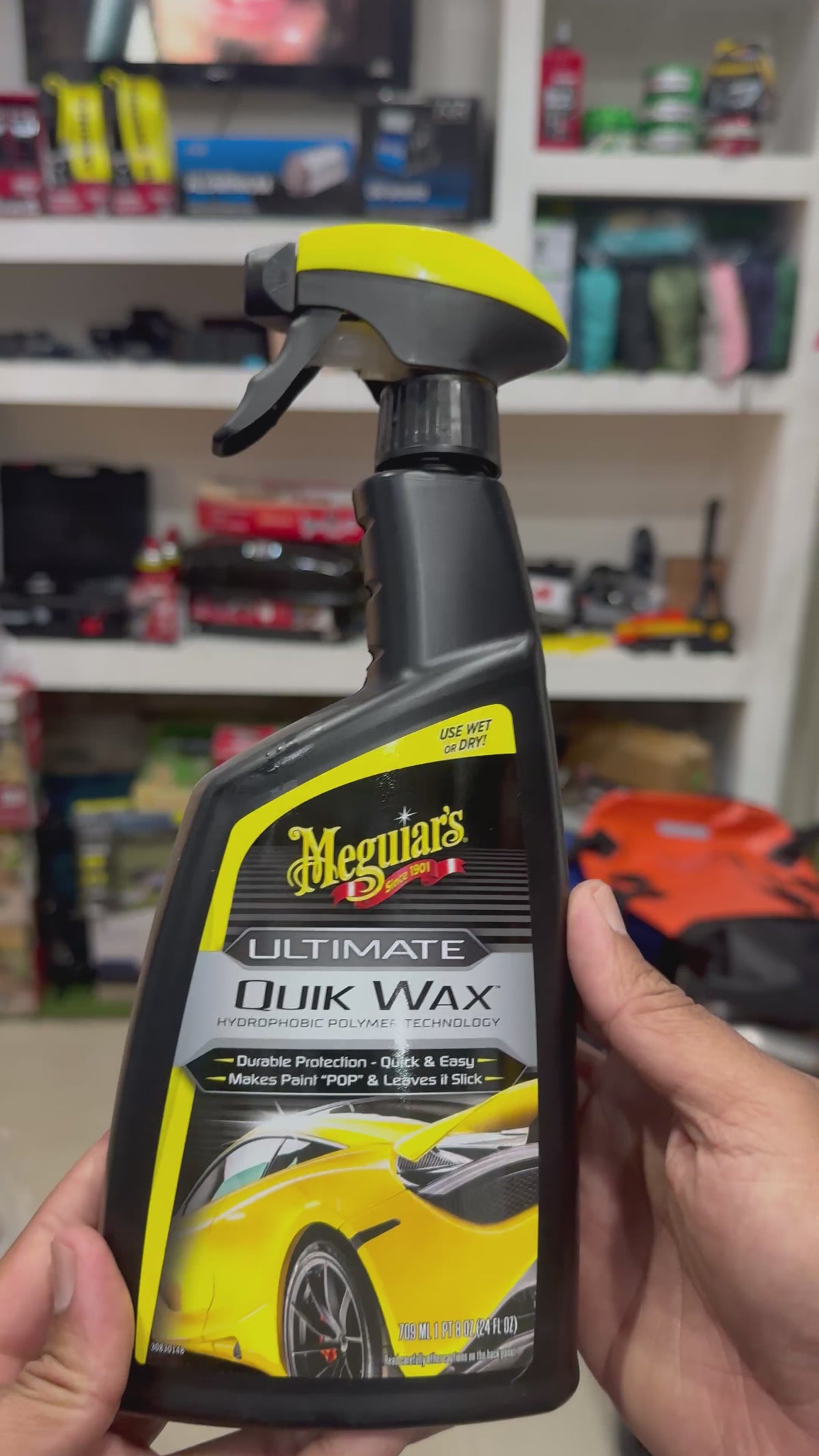 Cera Ultimate Quick Wax Spray Meguiars 709Ml