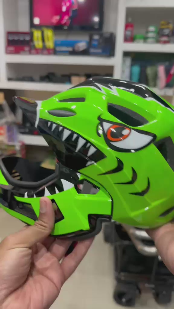 Casco completo para niños circunferencia 48-52 cm peso 330g